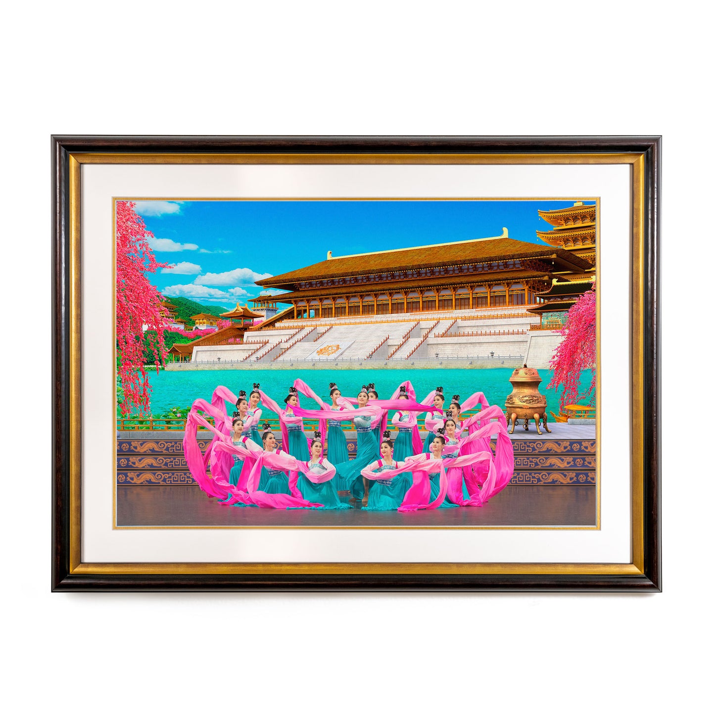 Sleeves of the Tang Palace Giclée Print 16" x 12"