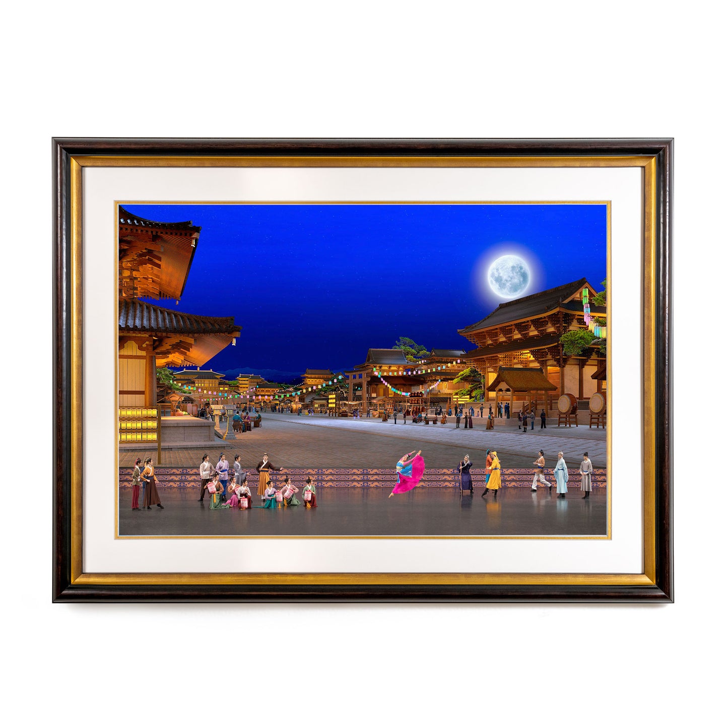 Visiting the Moon Palace Giclée Print 16" x 12"