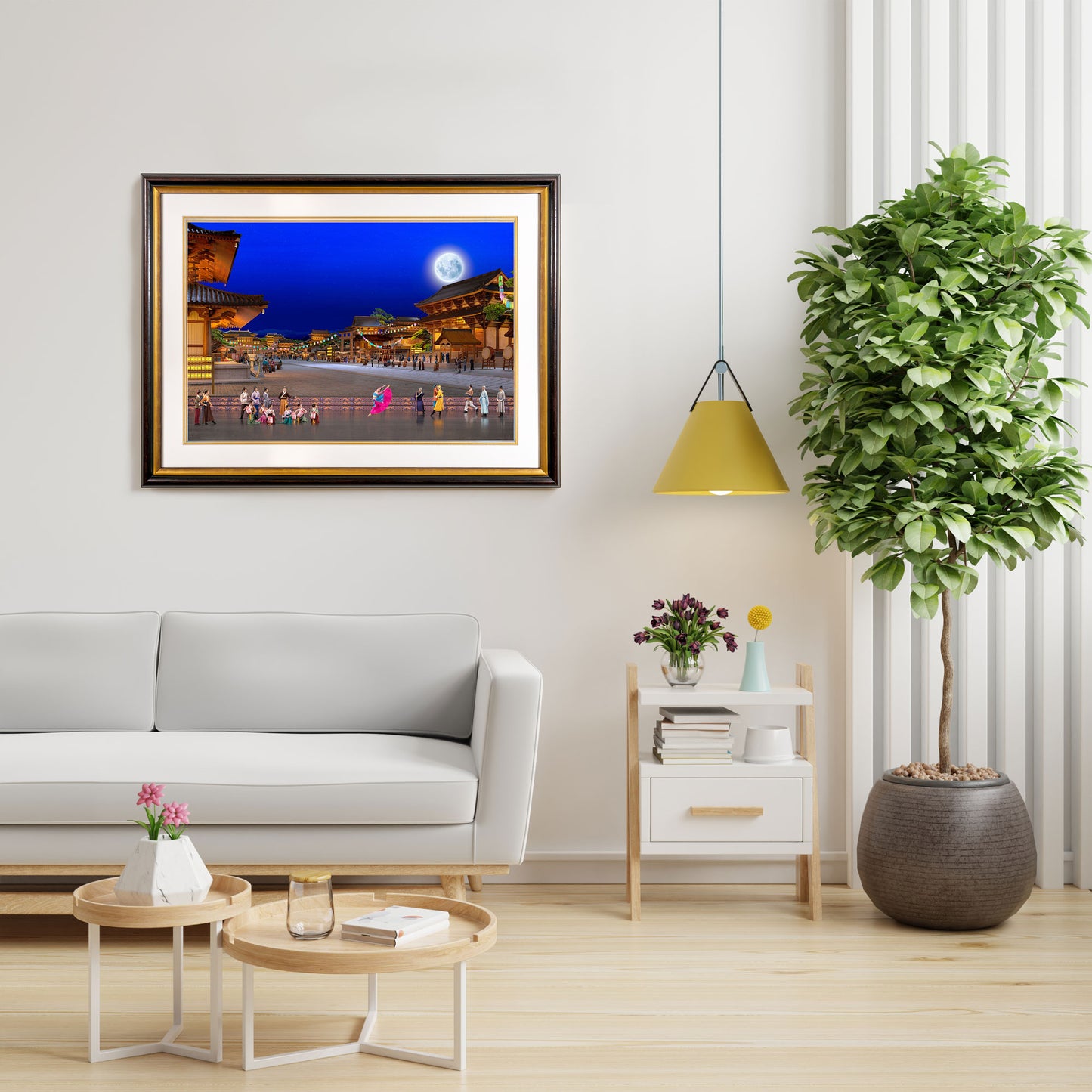 Visiting the Moon Palace Giclée Print 16" x 12"