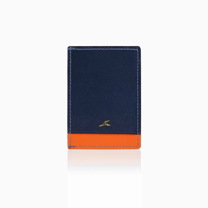 Qing Style Card Case - Navy