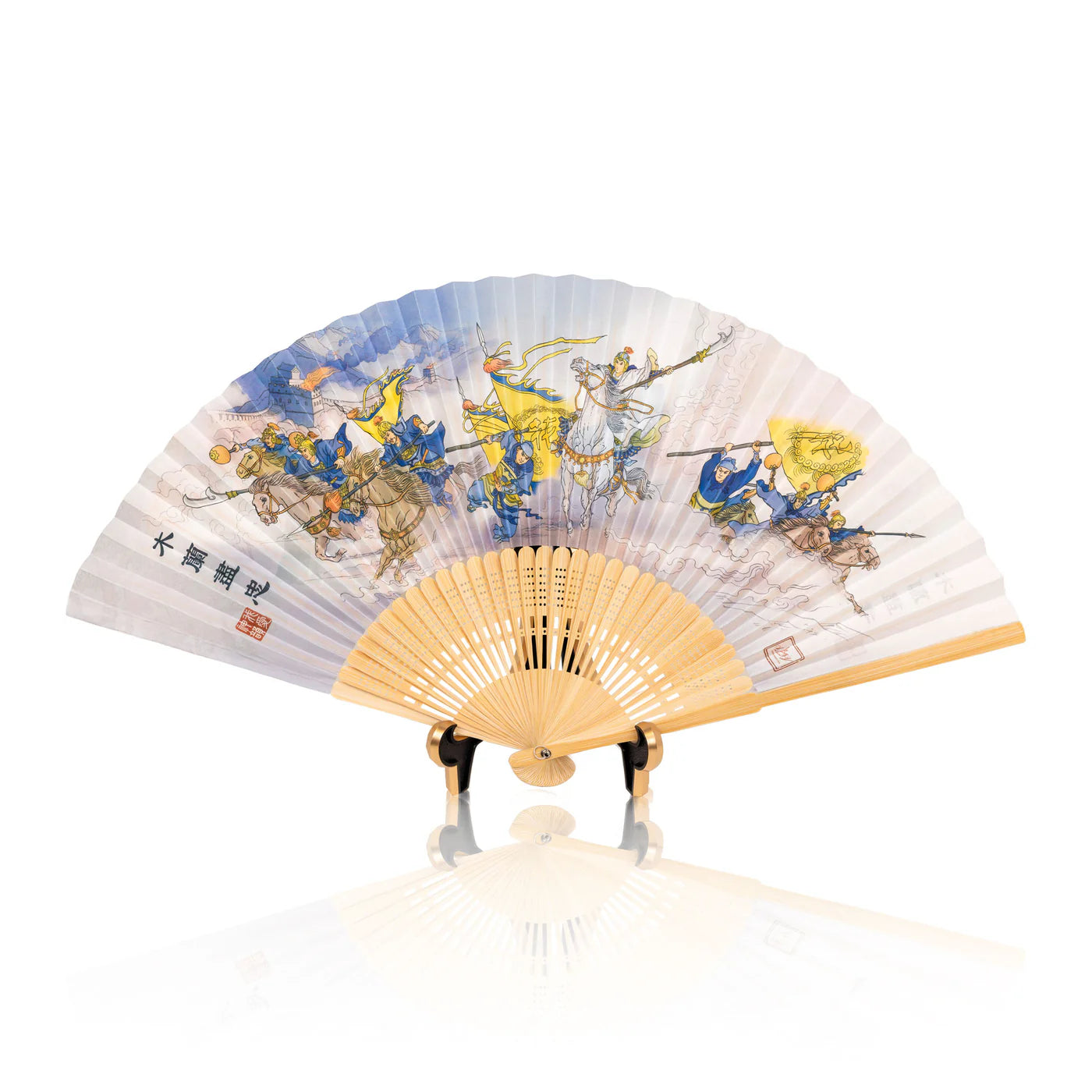 Lady of the Moon Double-sided Fan