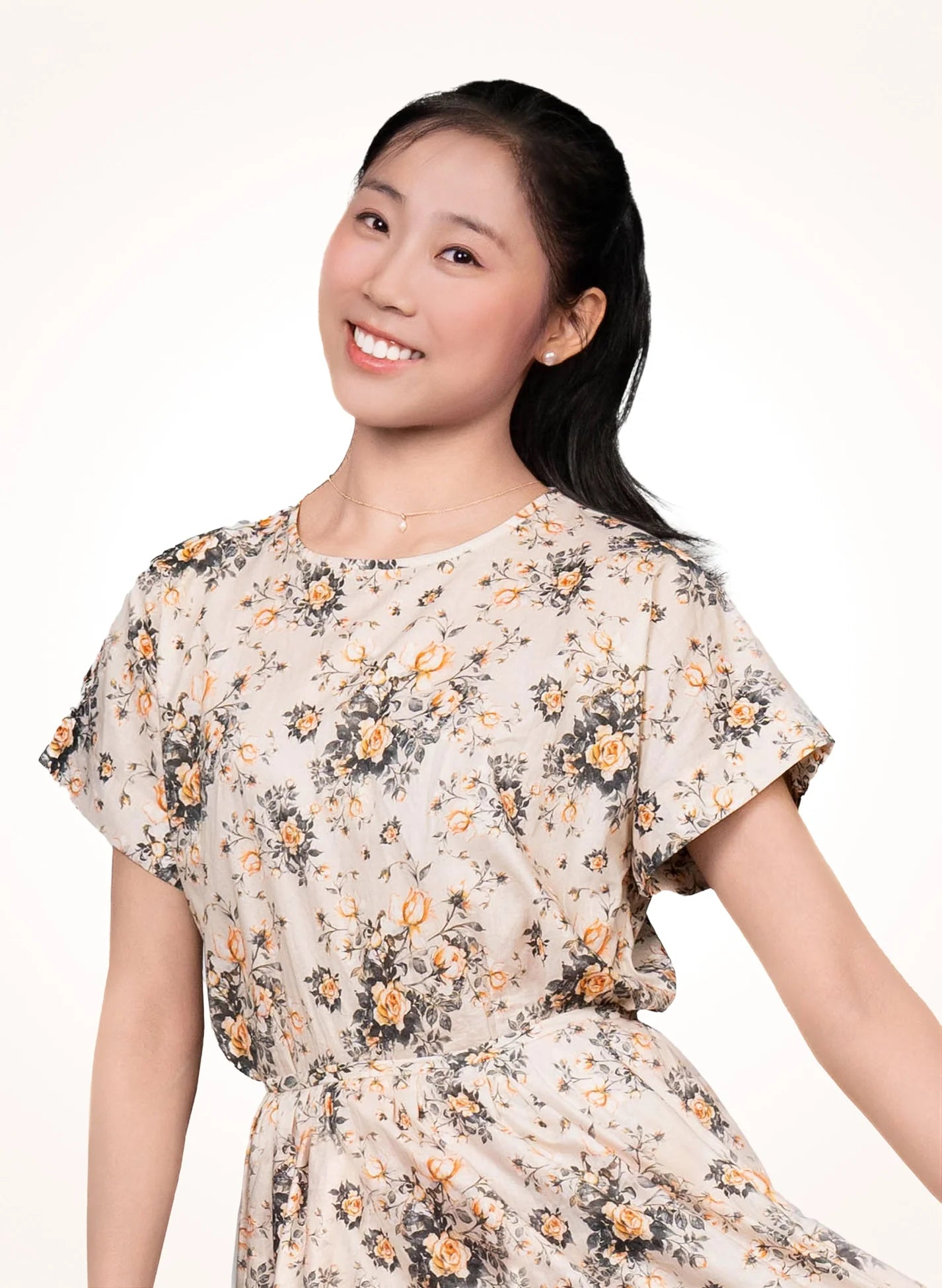Women's Floral Cotton Skirt