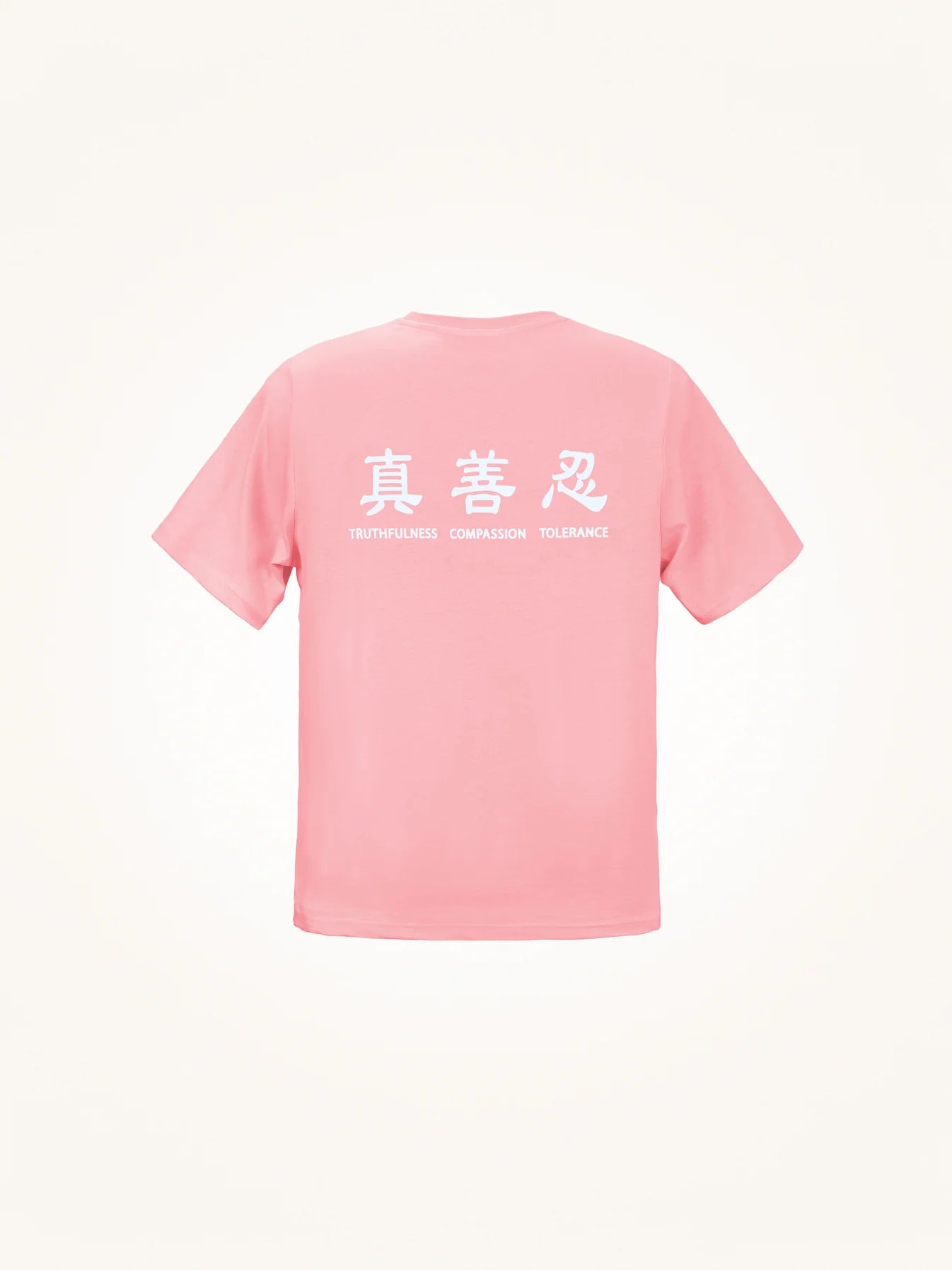 Kids' Truthfulness, Compassion, Tolerance T-Shirt Pink