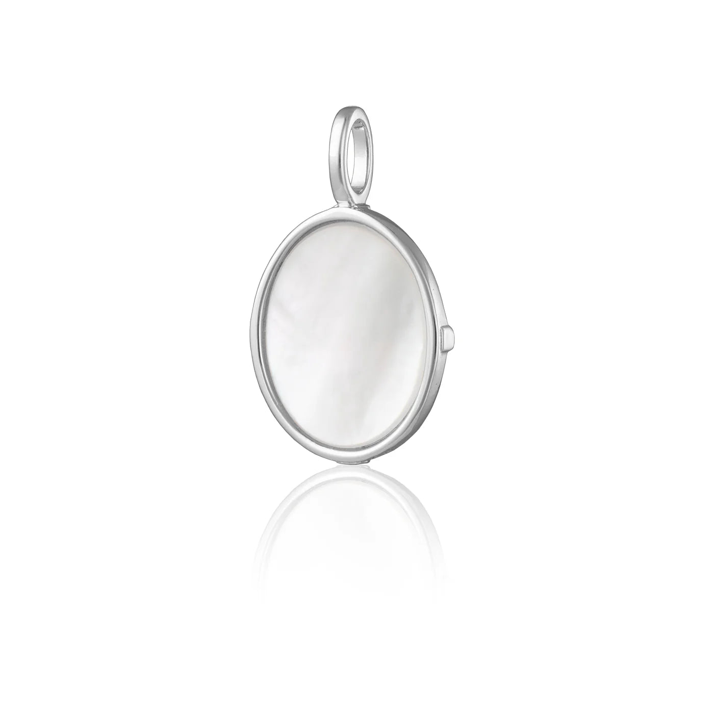 Noble Lotus Charm - Silver
