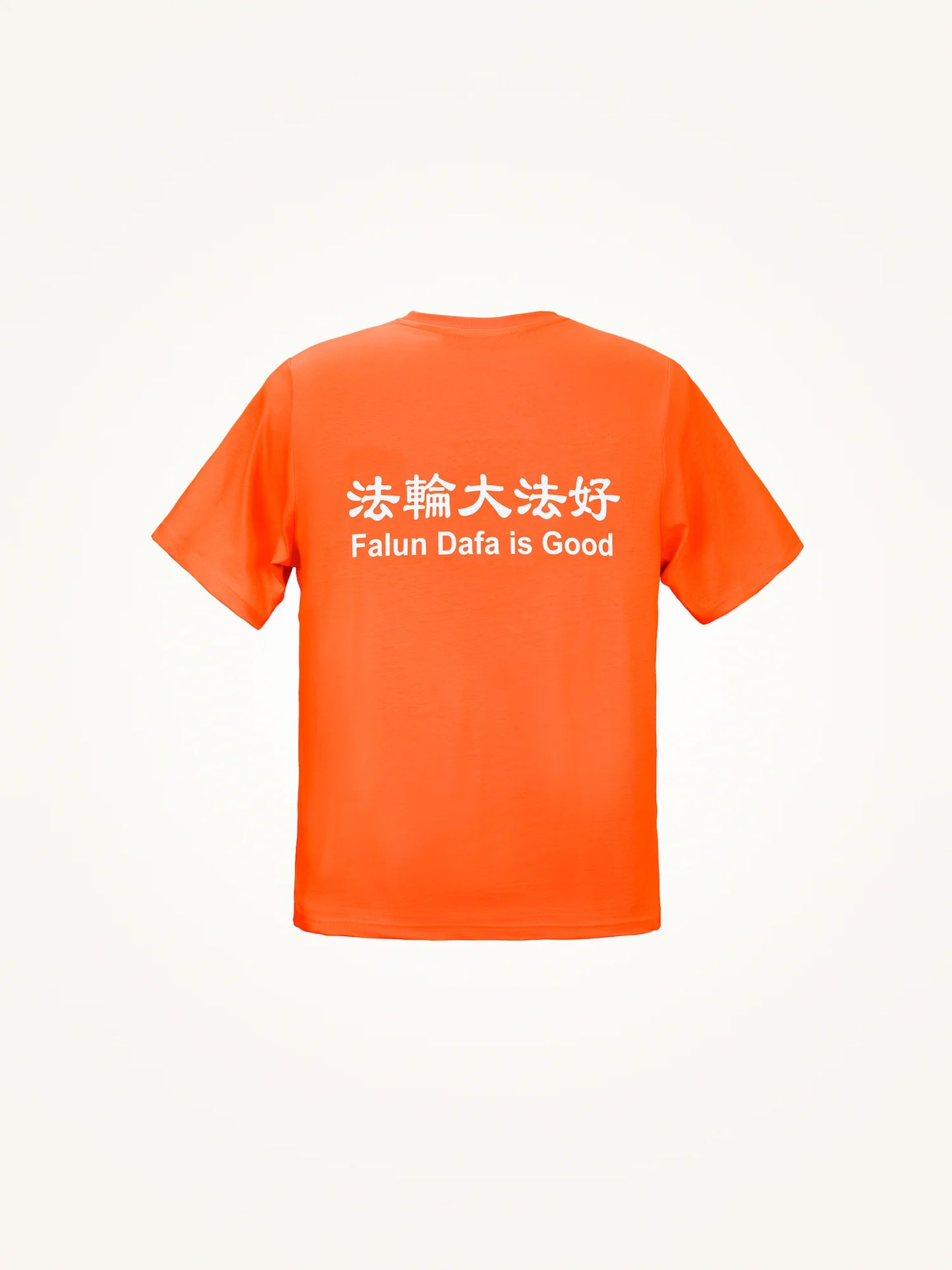Kids' Falun Dafa is Good T-Shirt-Orange