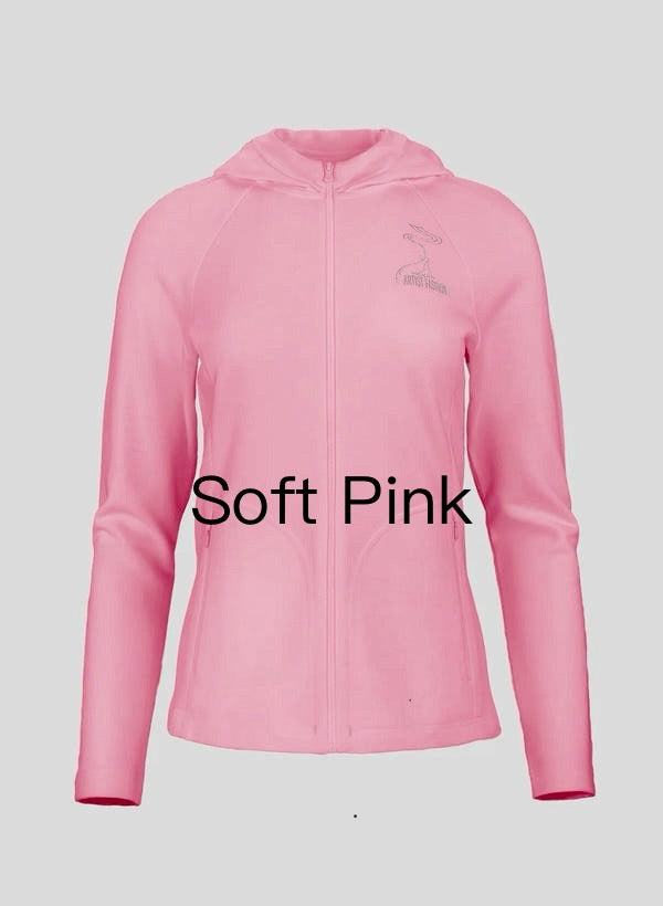 Women's Timeless Virtues Lightweight Zip-Up--Soft Pink