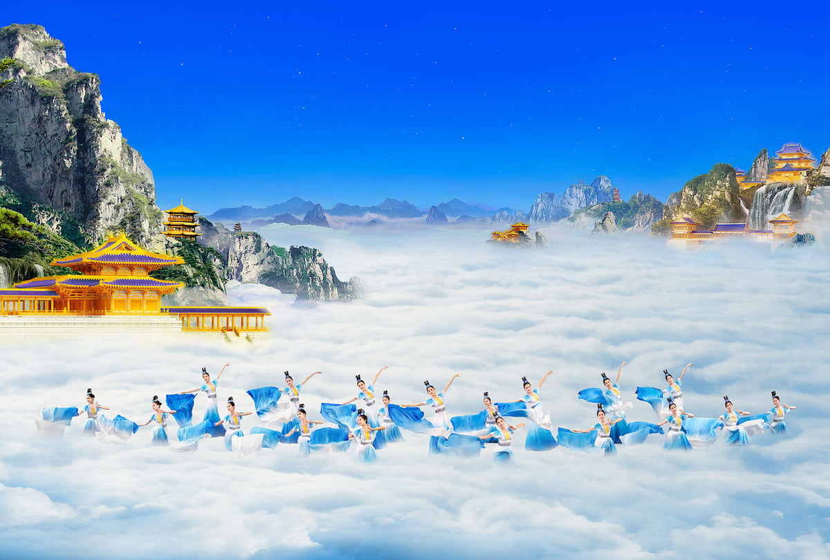 Fairies of the Clouds Giclée Print 24"x16"