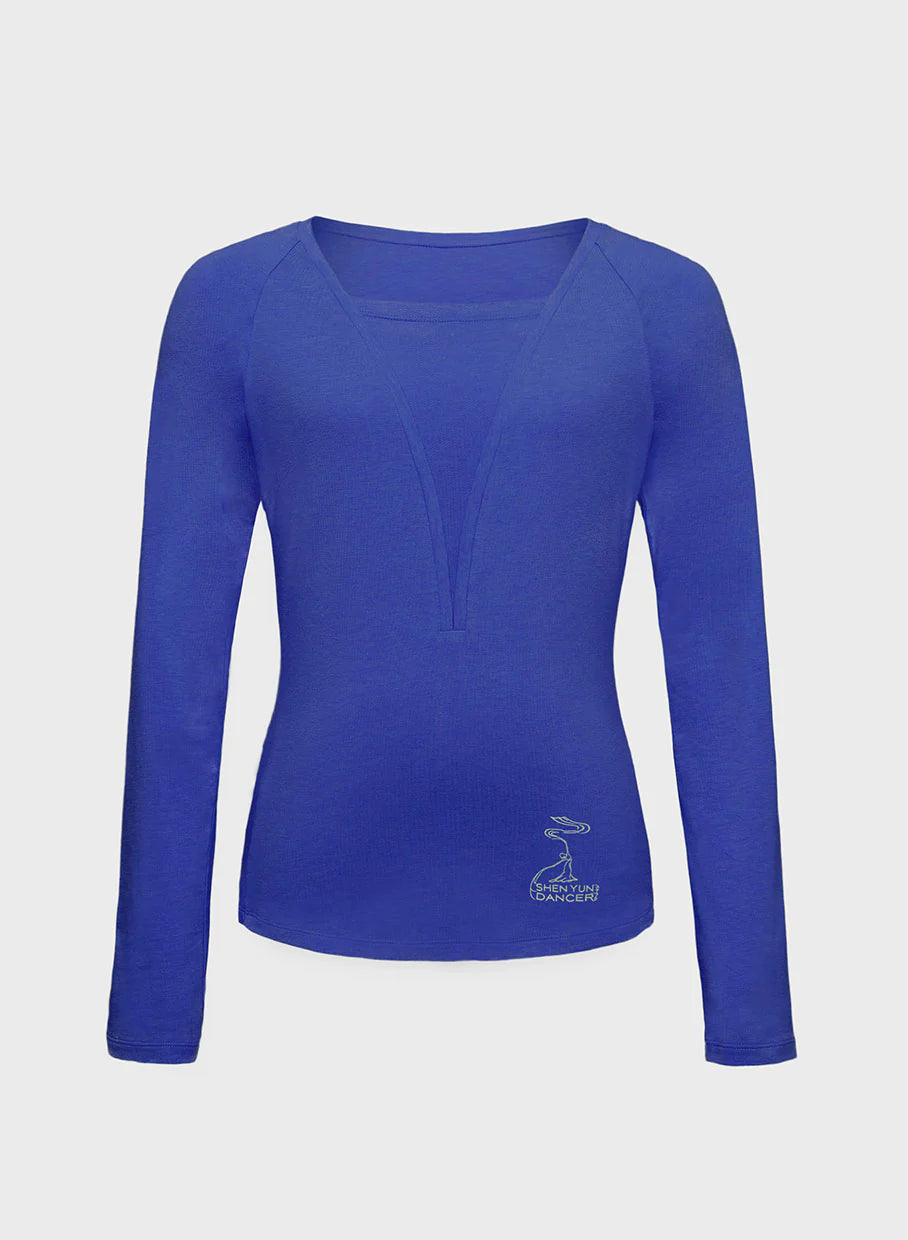 Women's Heat Release Dance Shirt - Blue