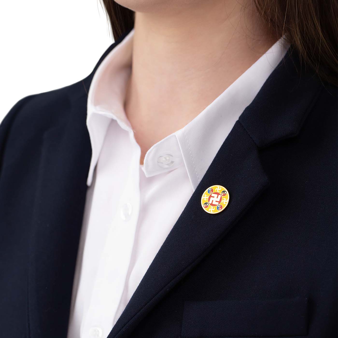 Falun Pin - Yellow Small