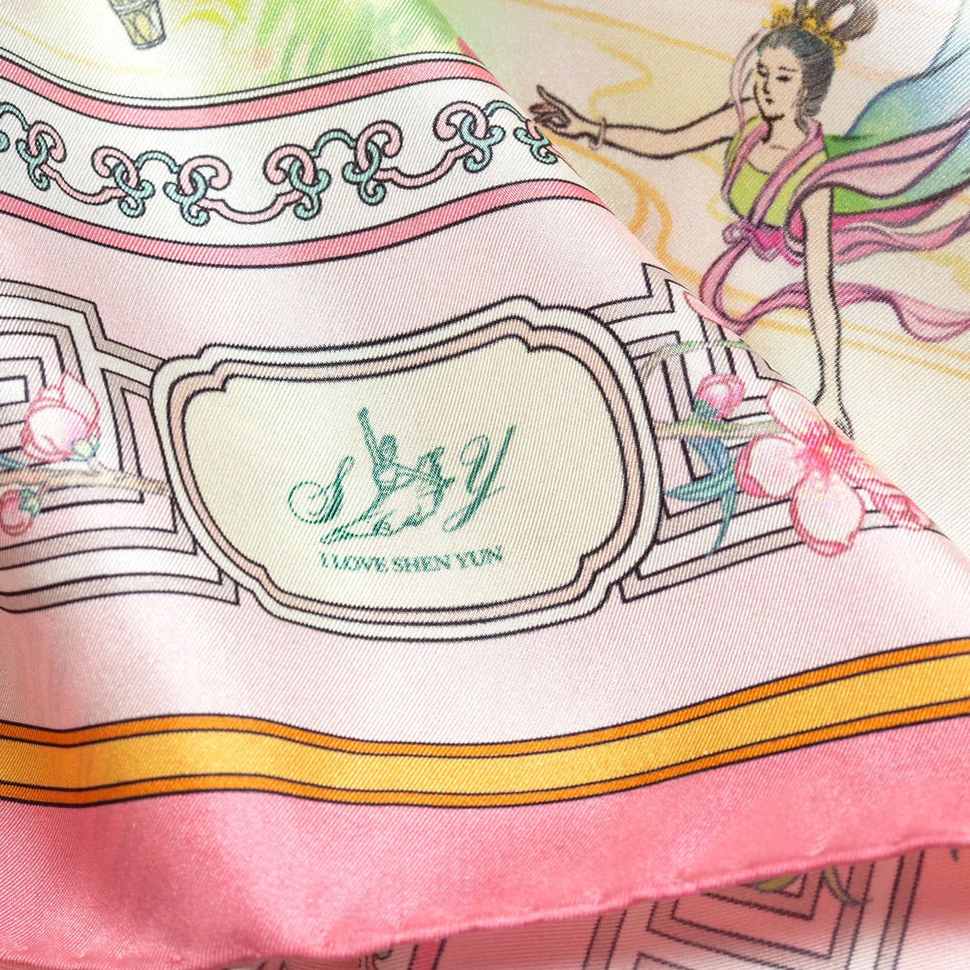 The Peaches of Immortality Scarf
