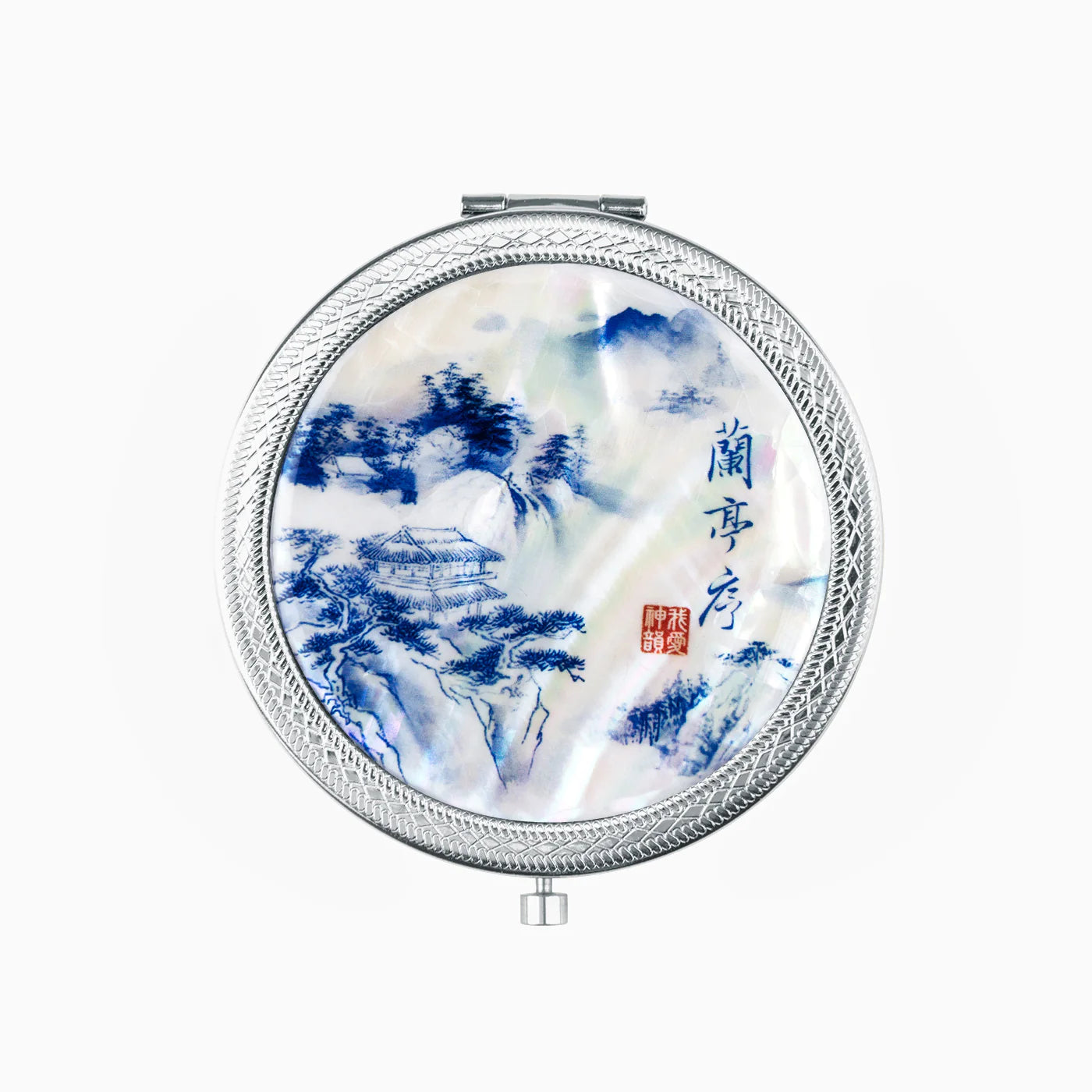 Poets of the Orchid Pavilion Compact Mirror