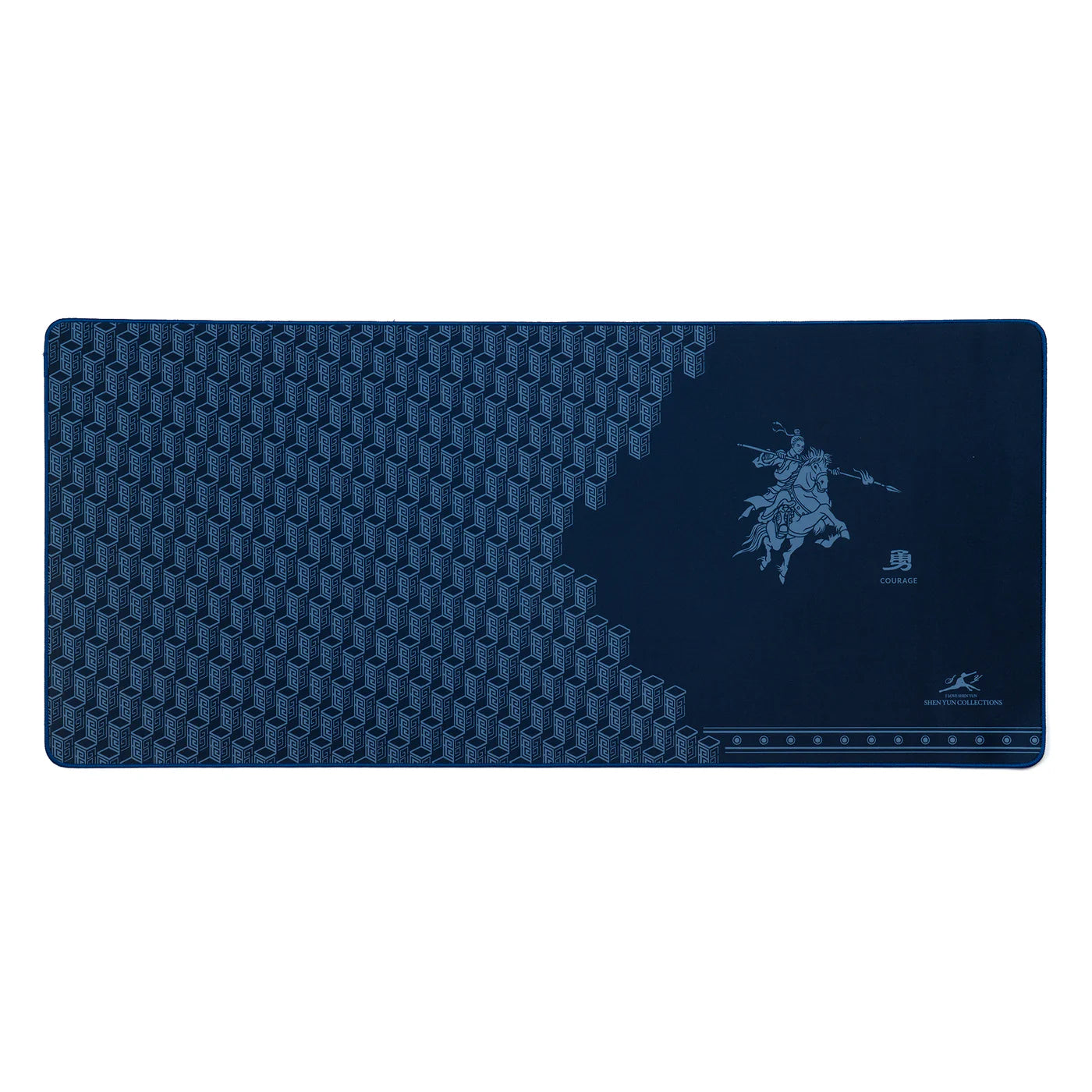 Riding to the Rescue Desk Mat