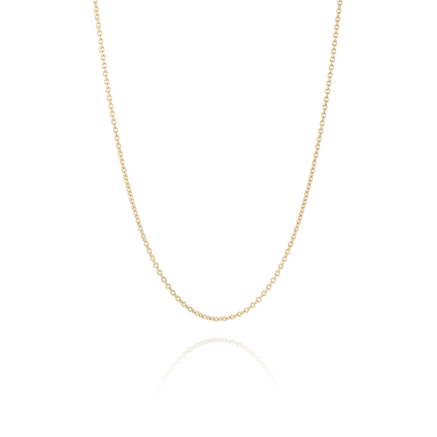 Cable Chain  18kt Yellow Gold - 1.2mm Wide