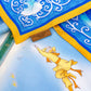 Monkey King and the Dragon Palace Silk Scarf