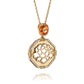 The Tang Elegance Necklace  18kt Yellow Gold with Spessartite Garnet