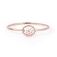 Lotus Fairies Bangle  Rose Gold Small