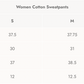 Women’s Cotton Sweatpants - White