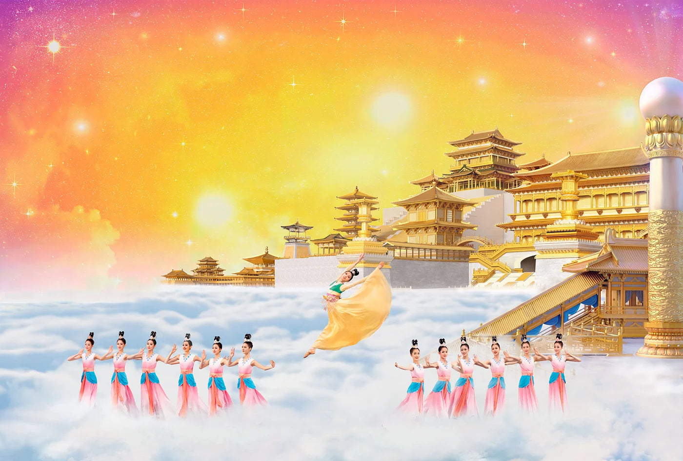 A Heavenly Scene Giclée Print 24" x 18"
