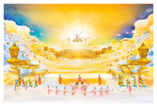 The Time of Salvation Begins Giclée Print  24" x 18"