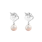 Heavenly Cloud Earrings  Purple