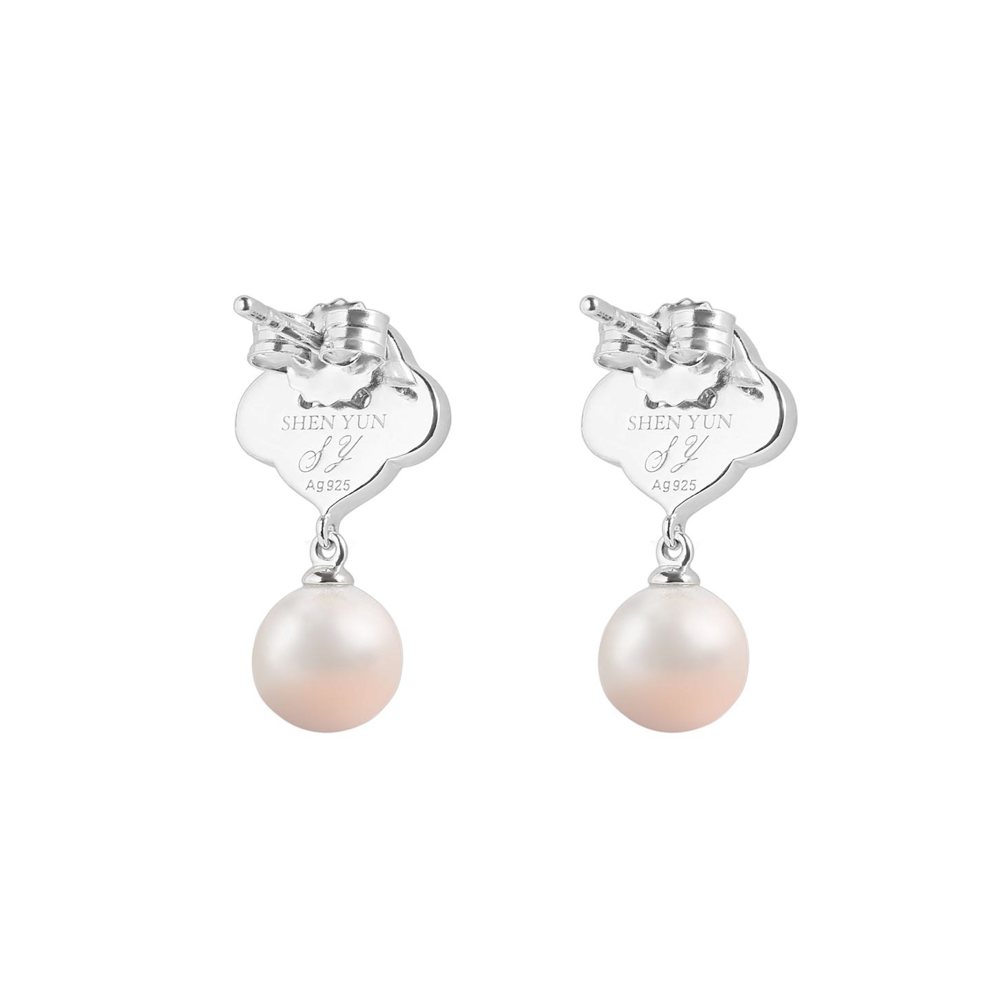 Heavenly Cloud Earrings  Purple