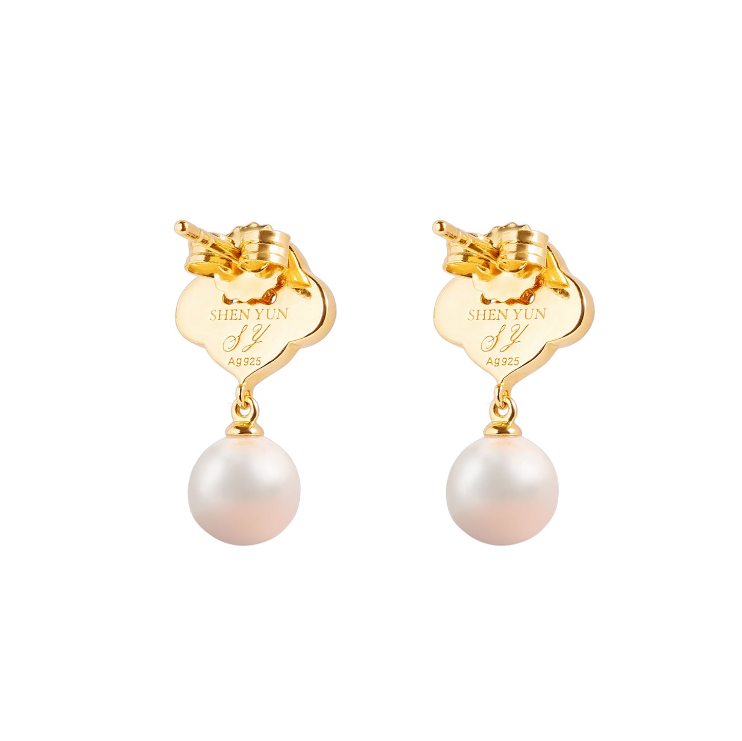 Heavenly Cloud Earrings  Blue