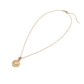 The Tang Elegance Necklace  18kt Yellow Gold with Spessartite Garnet