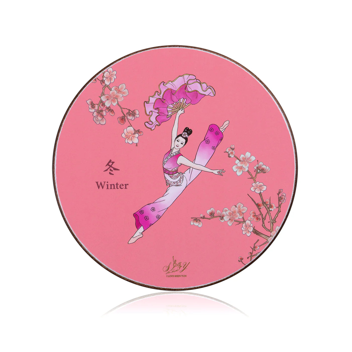 Seasonal Blossoms Coasters (set of 4)