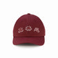 Zhen Shan Ren Classic Cap  Burgundy