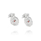 Windmill Grace Stud Earrings Pink