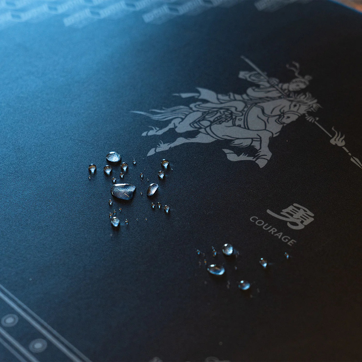 Riding to the Rescue Desk Mat