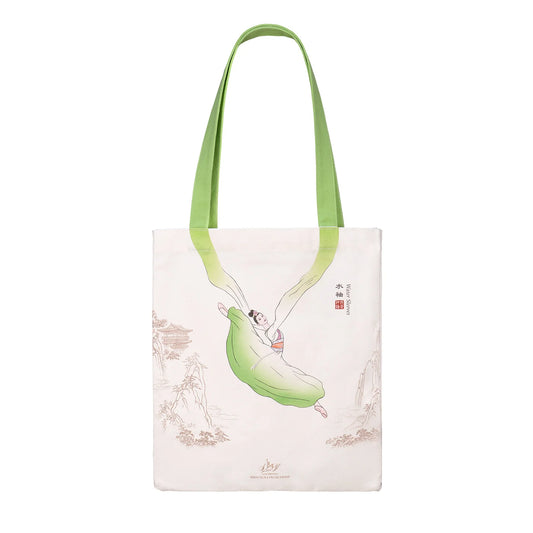 Water Sleeves Canvas Bag Green