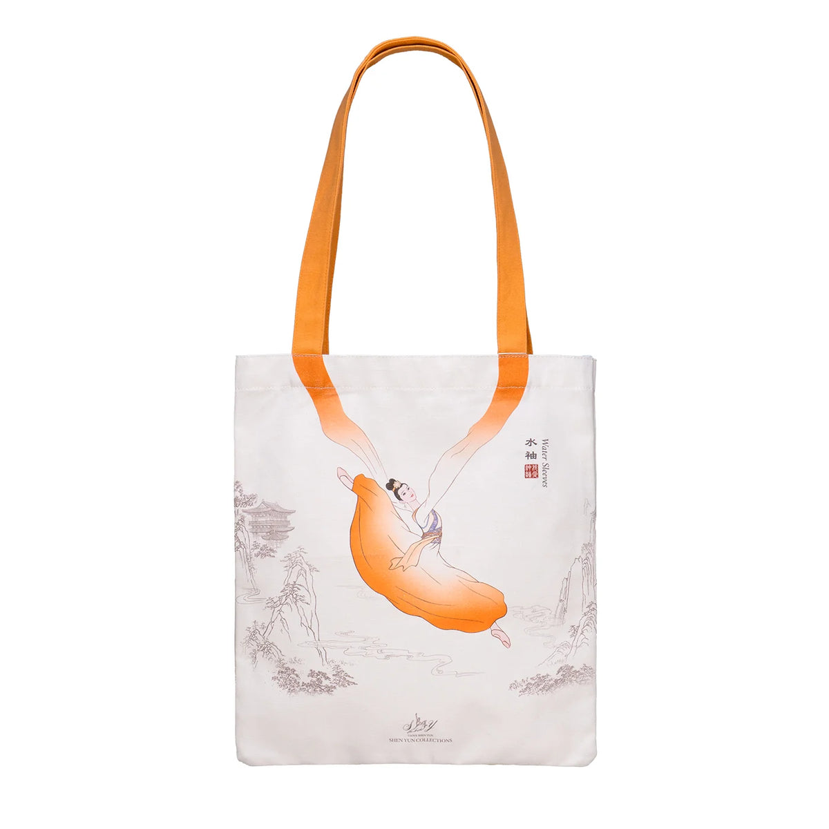 Water Sleeves Canvas Bag Orange