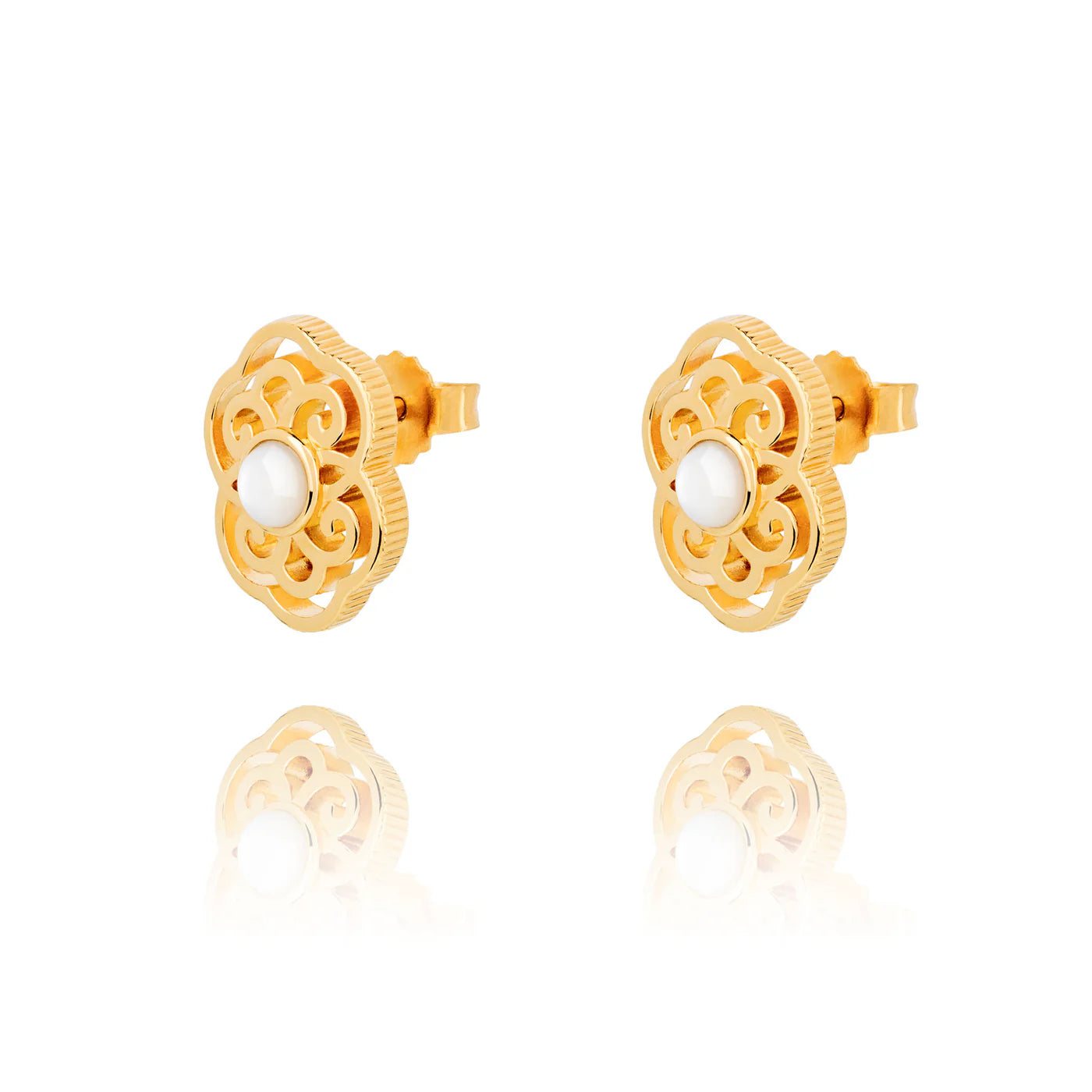 Blissful Ruyi Stud Earrings