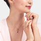 Blissful Knot Necklace  Gold