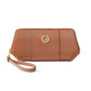 Manchurian Elegance Wristlet - Brown