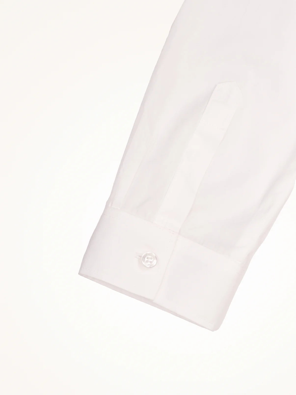 Women's Cropped Boxy Cotton Shirt White