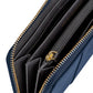 Manchurian Elegance Wristlet - Navy