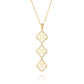 Zhen Shan Ren Words Necklace Vertical Style