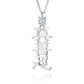 Zhen Shan Ren Words Silver Necklace