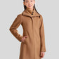 Women's Pure Cashmere Coat - Camel