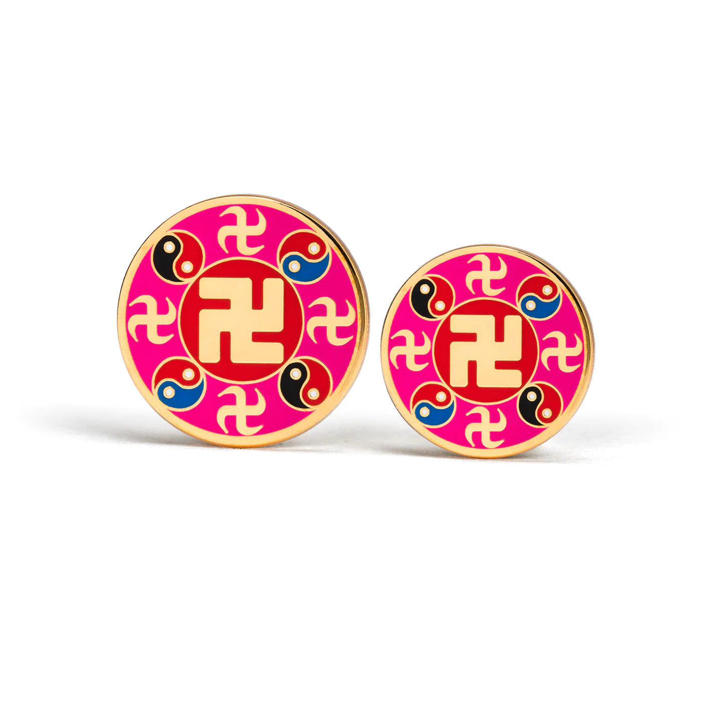 Falun Pin - Pink Large