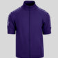 Men's Artist Fashion Short-Sleeve Zip-Up - Royal Purple