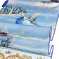 Phoenix of the Sapphire World Long Silk Scarf