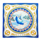 Phoenix of the Sapphire World Scarf with frame