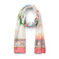 The Peaches of Immortality Long Silk Scarf