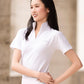 Women's Pima Cotton Piqué Polo - White