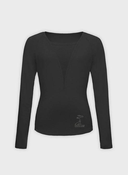Women's  Dance Shirt Black S
