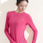 Women's Crew Neck Ventilated Dance Shirt