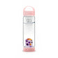 Gemstone Bottle Anti-Slip Silicone Grip Handle Rose
